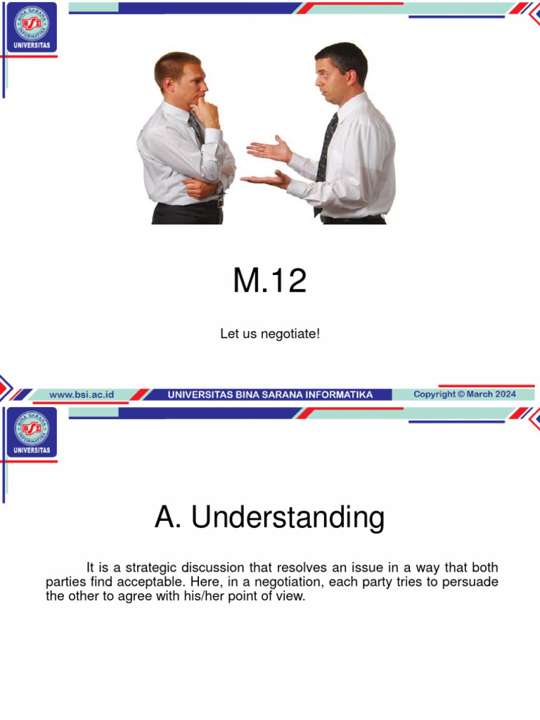 Effective Negotiation Strategies Explained | PDF | Negotiation