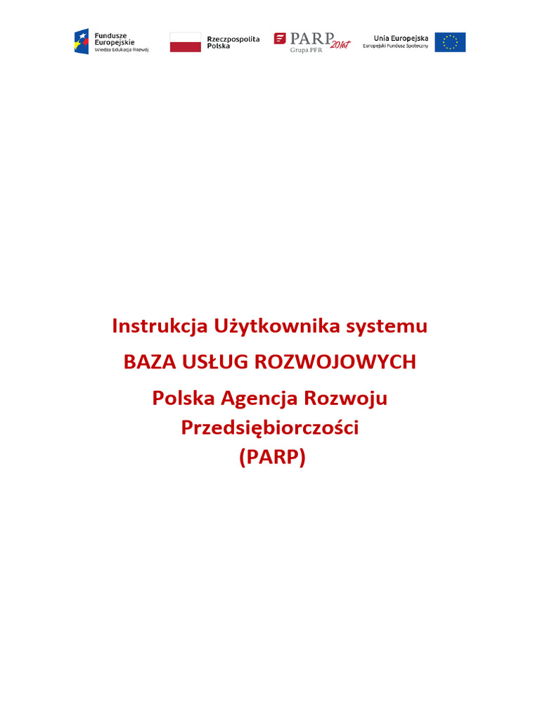 Instrukcja Uzytkownika BUR | PDF