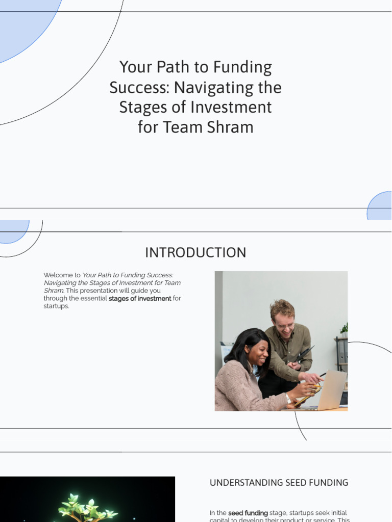 Slidesgo Your Path To Funding Success Navigating The Stages of ...