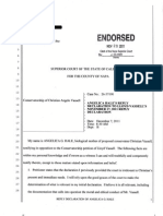 Reply Declaration 2 To Lloyd Vassell (Lloyd J Vassell) - Contesting Conservatorship of Christian Angelo Vassell 12-7-11 Napa CA