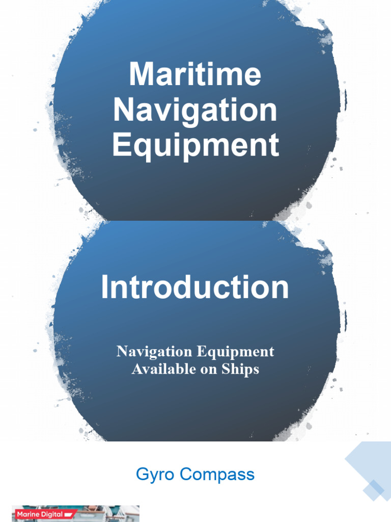 Topic 3 - Electronic Navigation System | PDF | Sonar | Compass