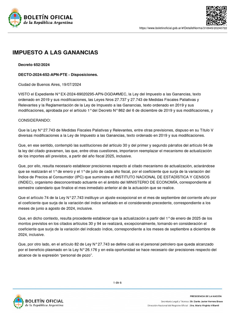 Impuesto A Las Ganancias | PDF | Impuesto sobre la renta | Impuestos