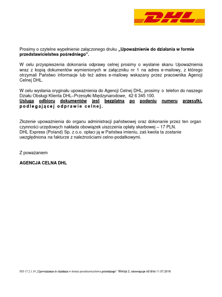 dhl_express_authorization_indirect_company_pl_pl | PDF