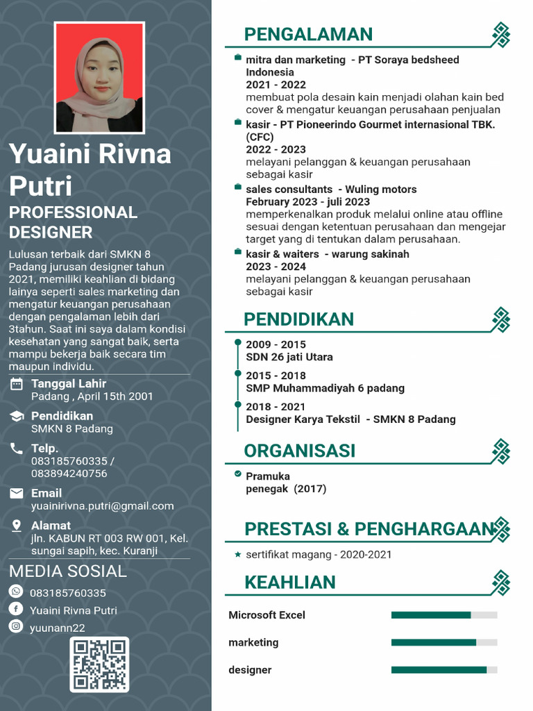 CV Baru Aini | PDF