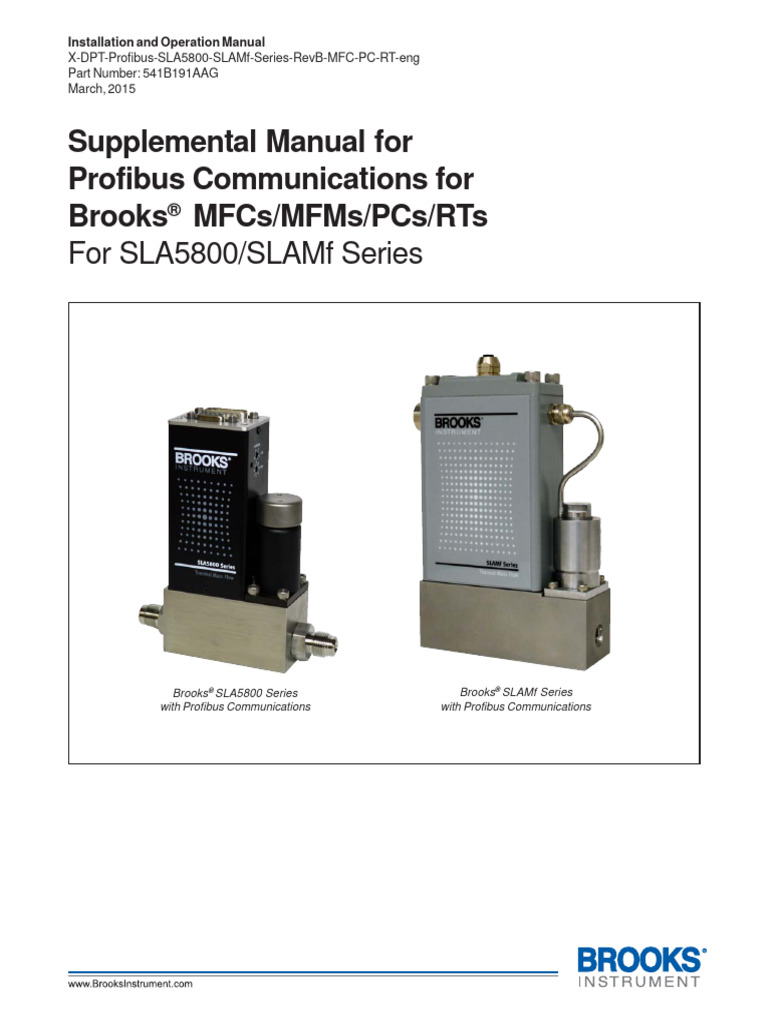 Profibus Communications For Brooks | PDF | Computer Engineering | Computing