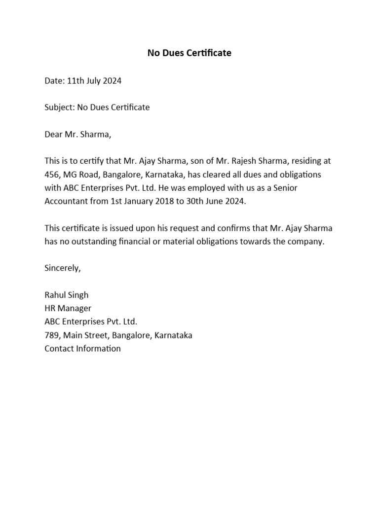 no-dues-certificate-sample-1-pdf