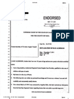 Lloyd Vassell (Lloyd J. Vassell) - The Declaration of Mae Alderson (Angelica Hale Complaint) Napa CA 12-7-11