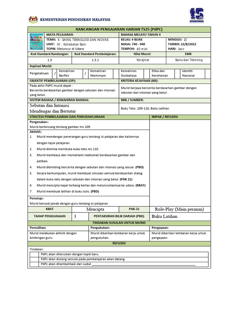 Bm Thn 4 Ts25 Unit 16 Pdf
