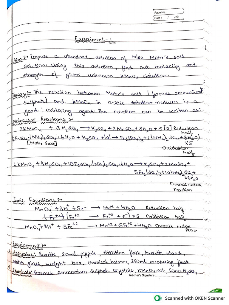 LAB MANUAL EXPERIMENTS IN GENERAL CHEMISTRY PDF visual data 4
