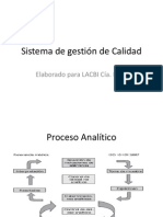 Sistema de gestión de Calidad presentacion