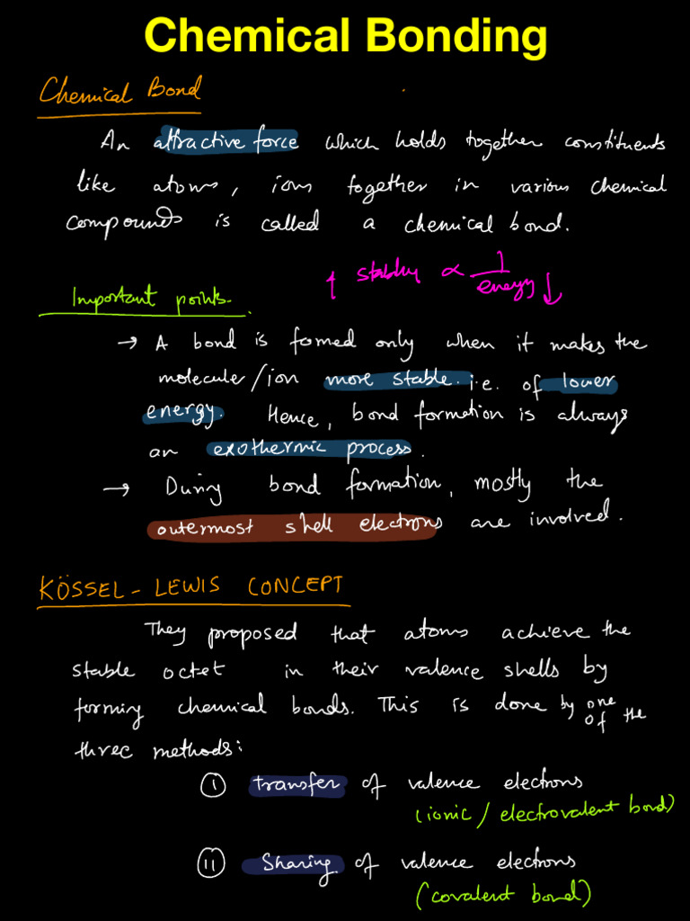 Chemical Bonding and Hybridization | PDF | Ionic Bonding | Solvation