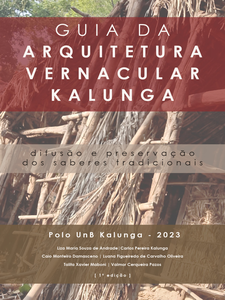 Guia da Arquitetura Vernacular Kalunga | PDF | Herança cultural | Geografia
