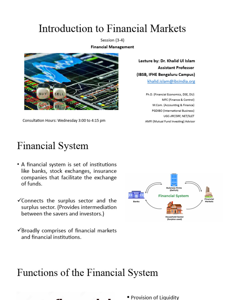 Financial Management (3 4) | PDF | Financial Markets | Money Market
