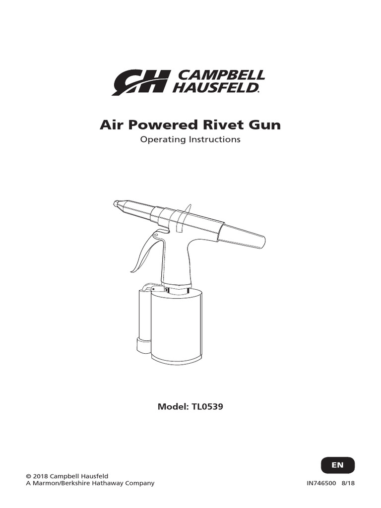 TL053900 Manual | PDF | Safety | Rivet