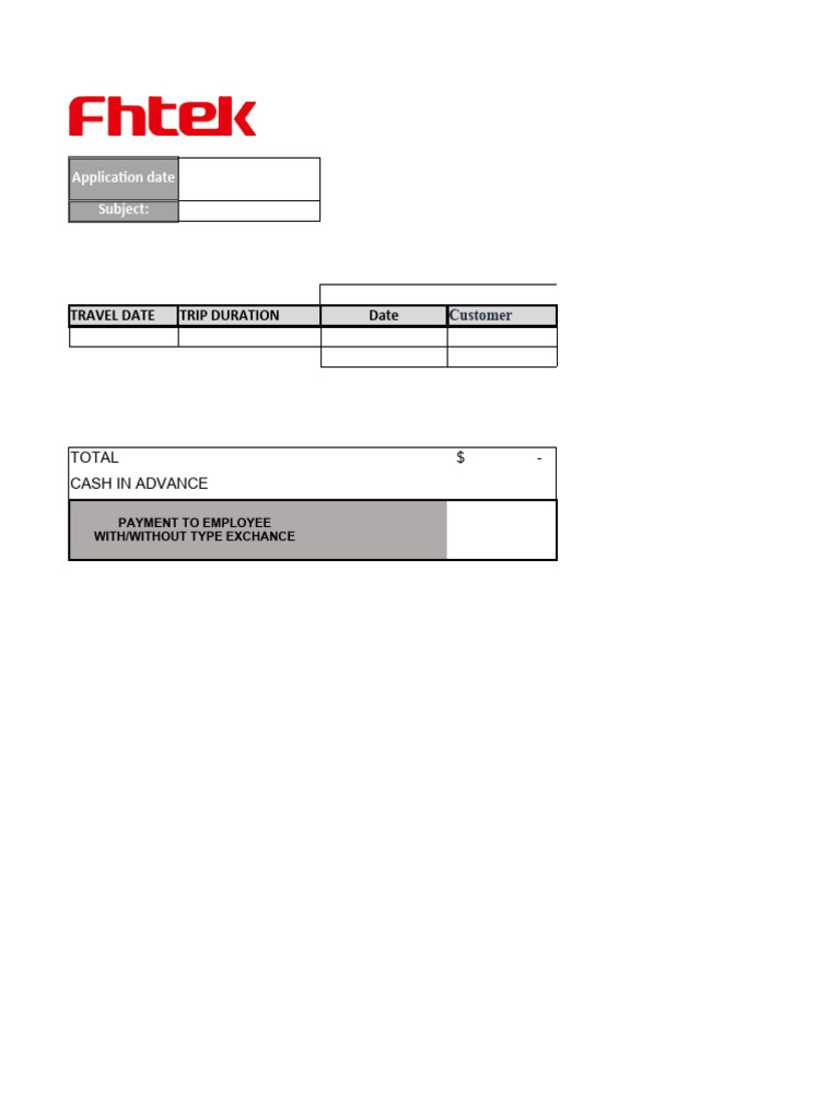 Travel Expense Report Template | PDF | Finance & Money Management