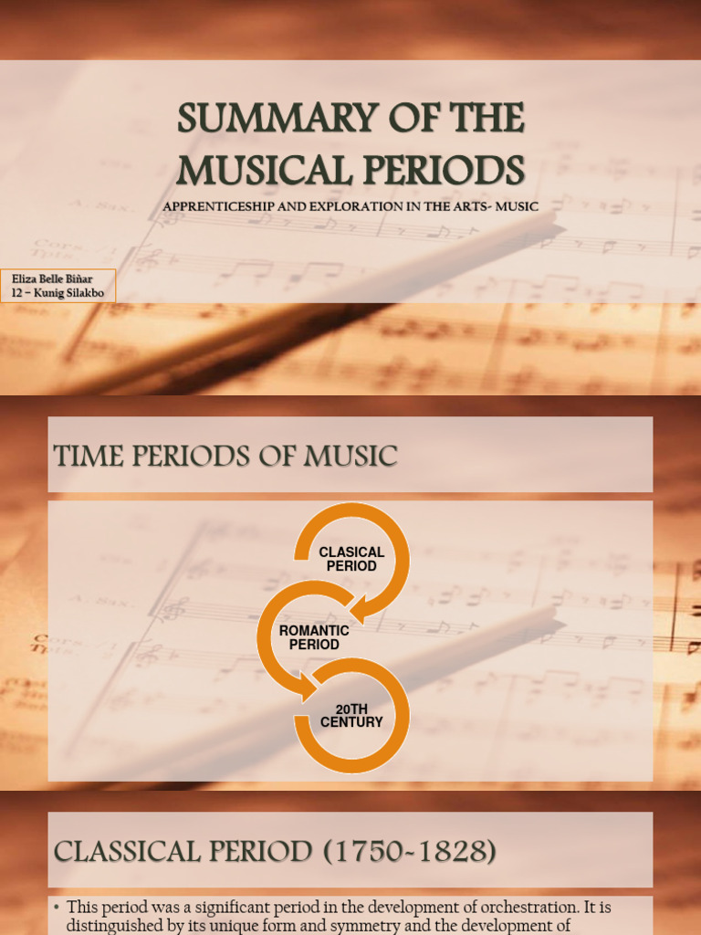 APPRENTICESHIP AND EXPLORATION IN THE ARTS - Music | PDF | Classical ...