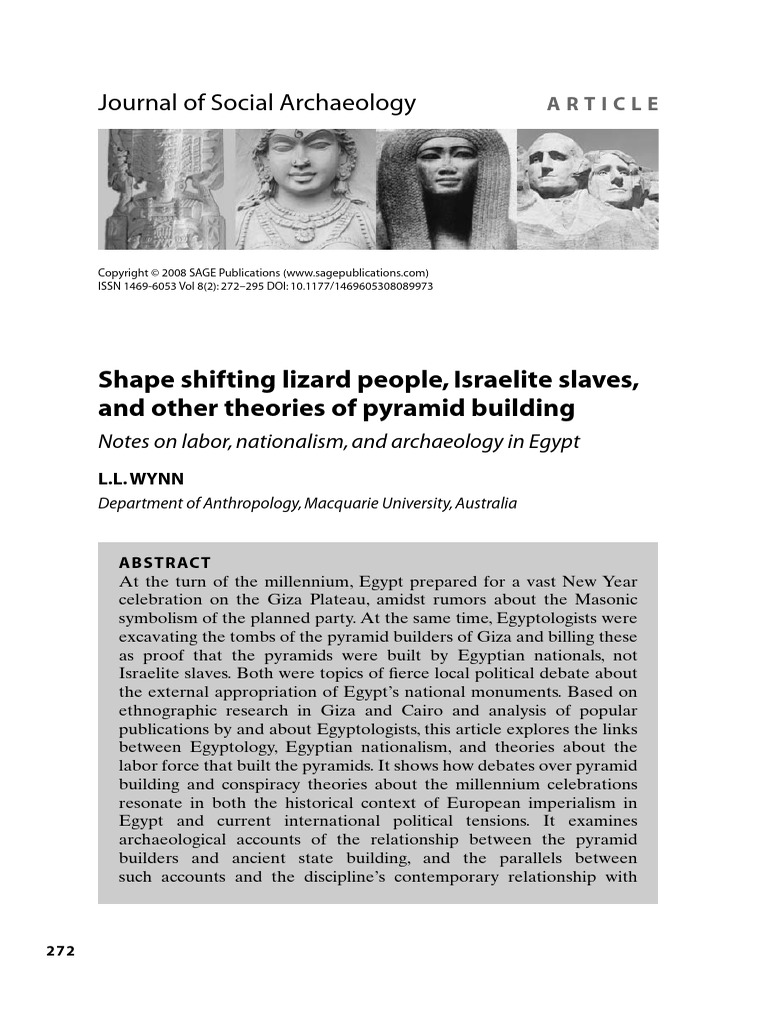 Pyramid Building: Labor and Nationalism | PDF | Egyptology | Ancient Egypt