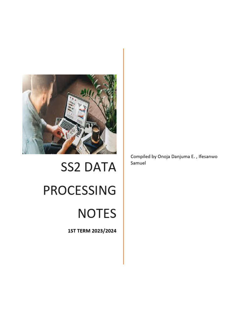 SS2 DP Notes For 1st - Term 2023 | PDF | Security | Computer Security