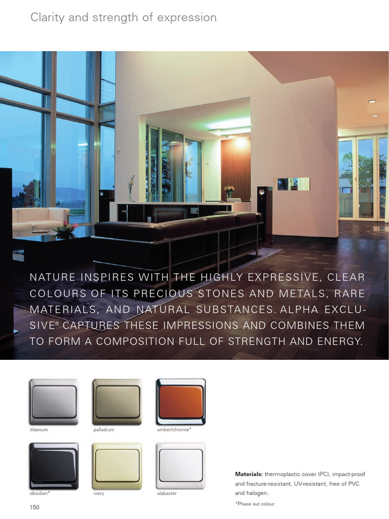 Alpha Exclusive English Catalogue 2010 | PDF | Equipment | Electrical ...