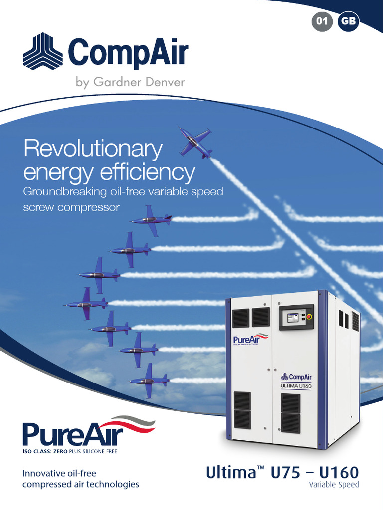 CompAir Ultima™: Efficient Oil-Free Compressors | PDF | Mechanical ...