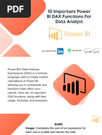 Power BI Cheat Sheet | PDF | Analytics | Data