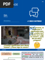 Lenguaje - Semántnica