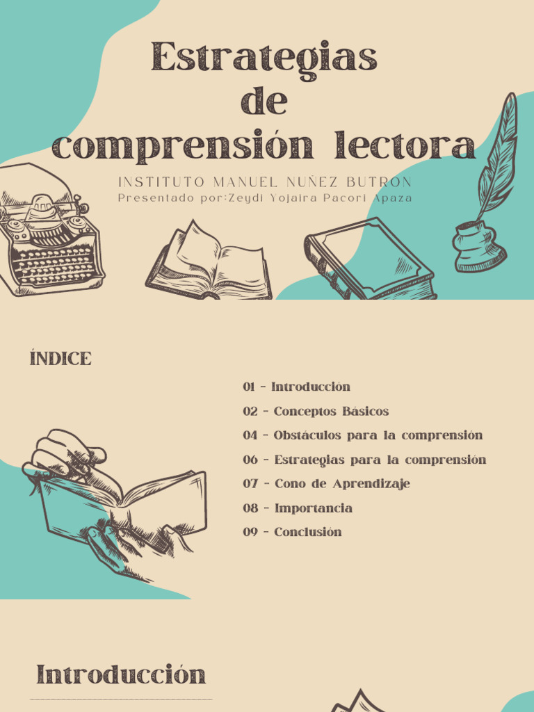Estrategias Para La Comprension Lectora Pdf Comprensión Lectora
