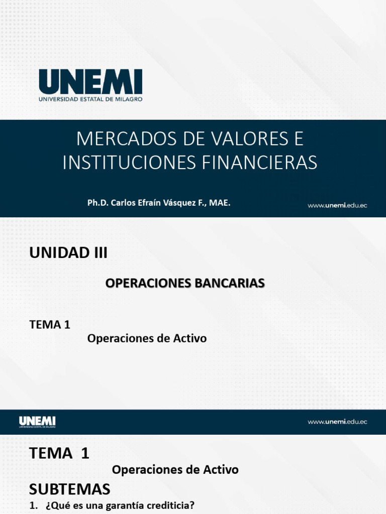 Mercado Segundo Parcial | PDF | Crédito | Finanzas y dinero