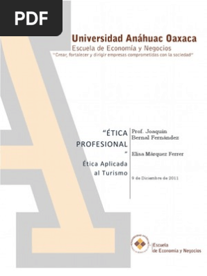 Etica Aplicada Al Turismo Turismo Toma De Decisiones