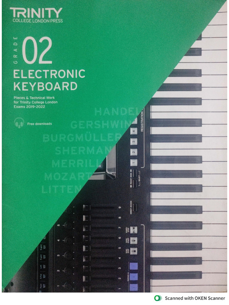 Grade 2 Trinity Electronic Keyboard PDF