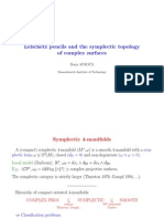 Denis Auroux- Lefschetz pencils and the symplectic topology of complex surfaces