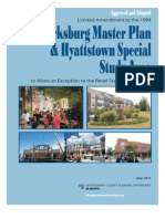 Clarksburg Master Plan & Hyattstown Special Study Area: Approved and Adopted Limited Amendment