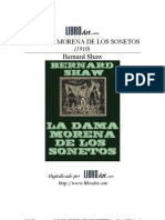SHAW BERNARD - La Dama Morena de Los Sonetos