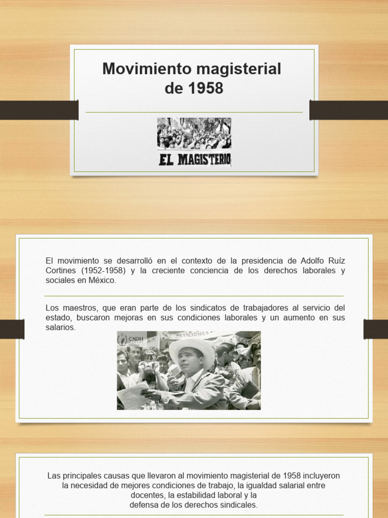 Movimiento-Magisterial | PDF | Gobierno | Movimientos politicos
