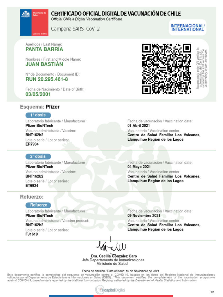 Certifica Do | PDF | Drogas | Ciencias de la Salud