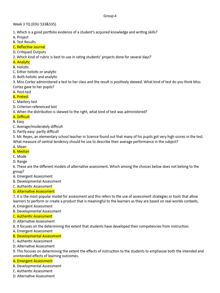 Assessment Strategies for Educators | PDF | Educational Assessment ...