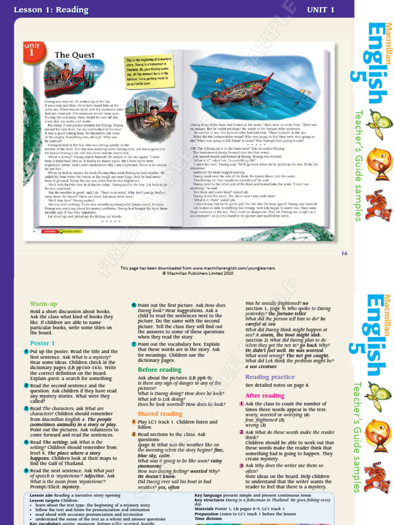 エッセンシャル リーディング Teacher's File MACMILLAN Essential