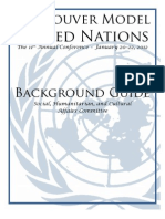 Child Soldiers in Armed Conflict - Social, Cultural and Humanitarian Affairs Committee