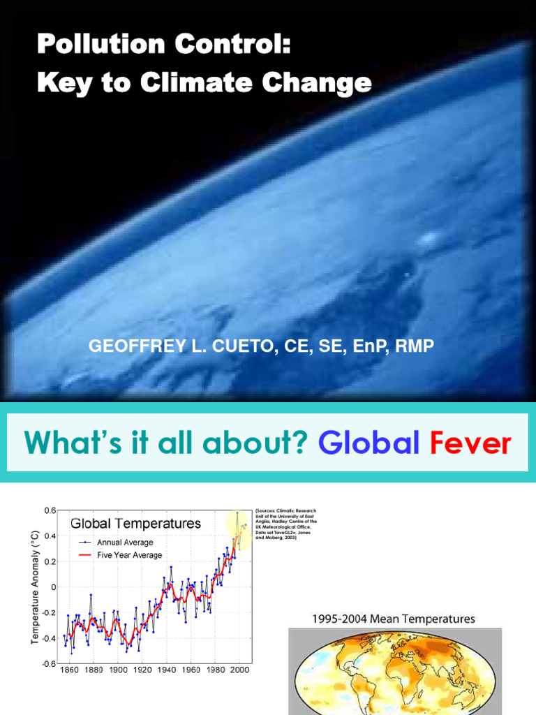 Climate Change and Pollution Control | PDF | Greenhouse Gas | Climate ...