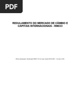 RMCCI - Regulamento do Mercado de Câmbio e Capitais Internacionais