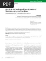 Acido tricloroacético - Estudo e como usar