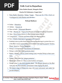 Art & Culture of Rajasthan Updated (English)