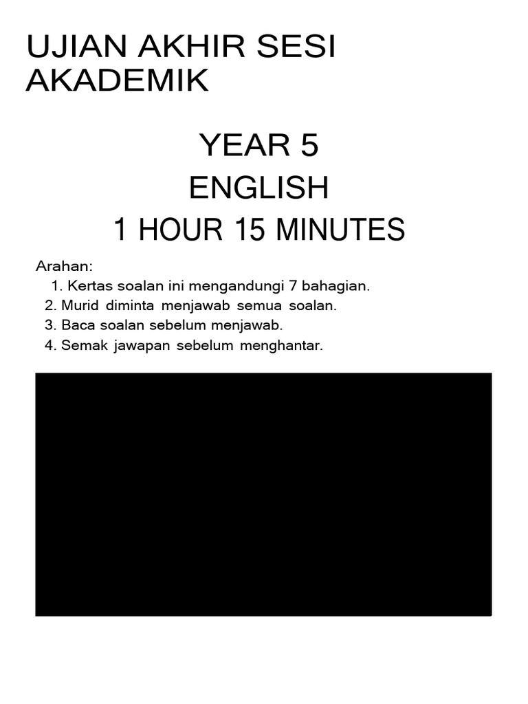 Uasa year 5 pdf fast food
