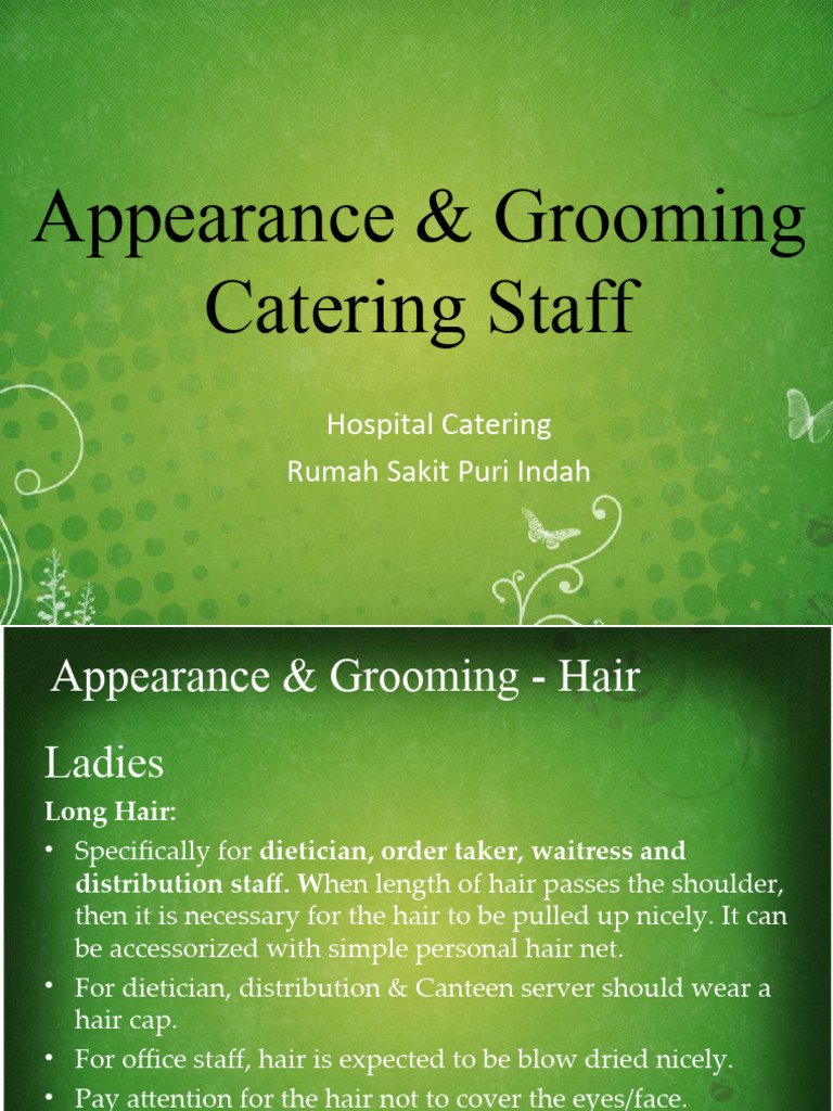 Appearance & Grooming Catering Staff | PDF | Waiting Staff | Shoe