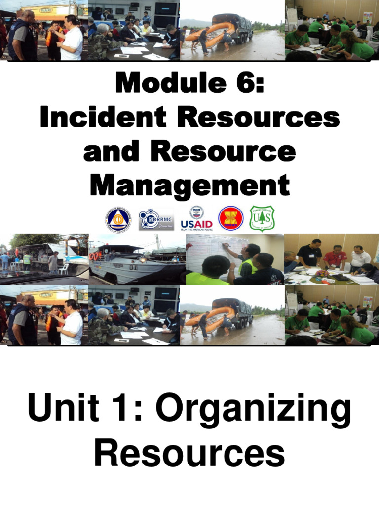 Module 6 pdf incident command system search and rescue