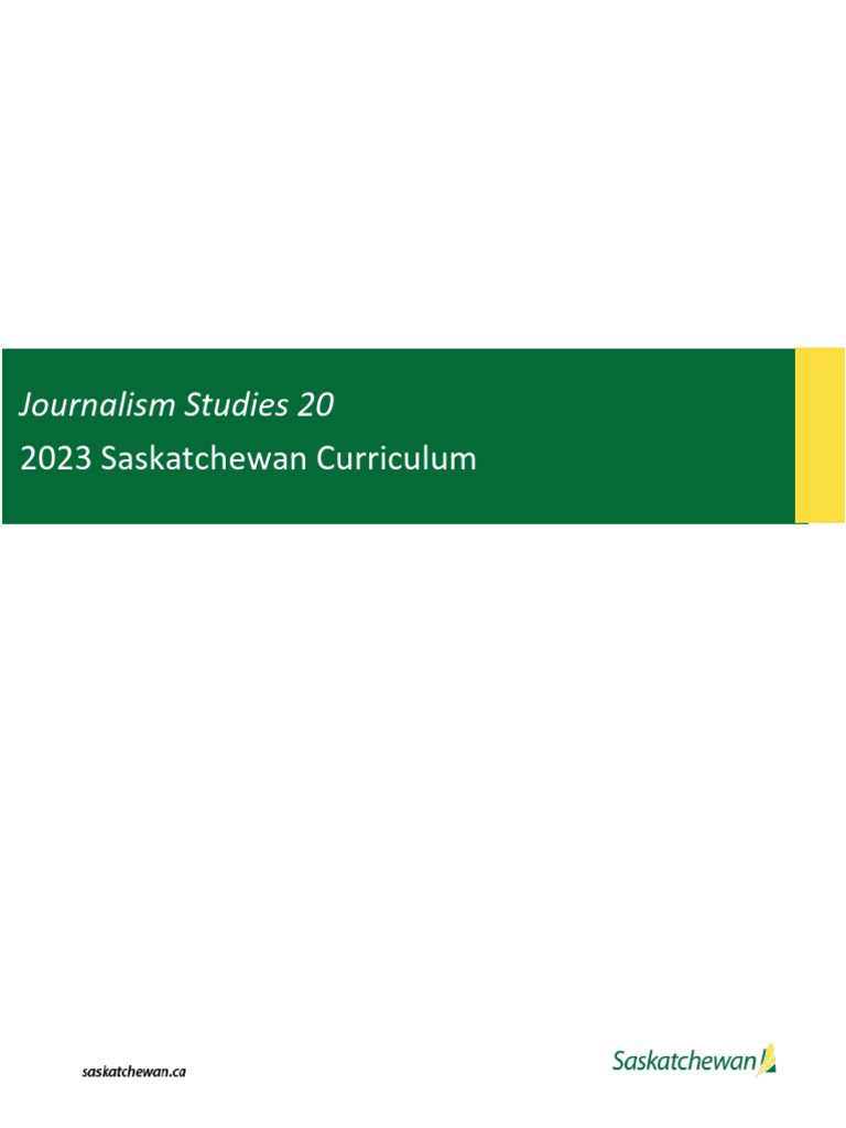 Journalism Studies 20 230307 | PDF | Idea | Learning