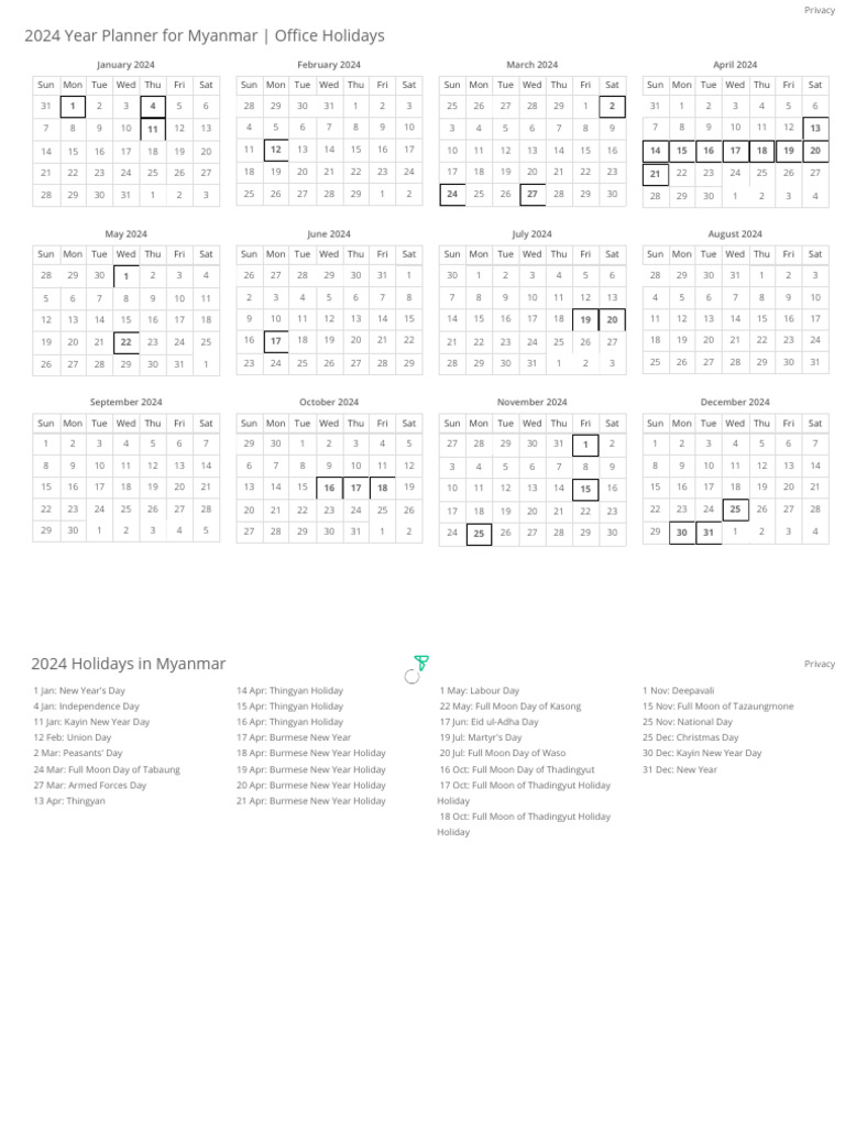 myanmar-year-planner-with-2024-holidays-office-holidays-pdf