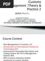 WCO Customs Risk Management Compendium | PDF | Risk | Risk Management