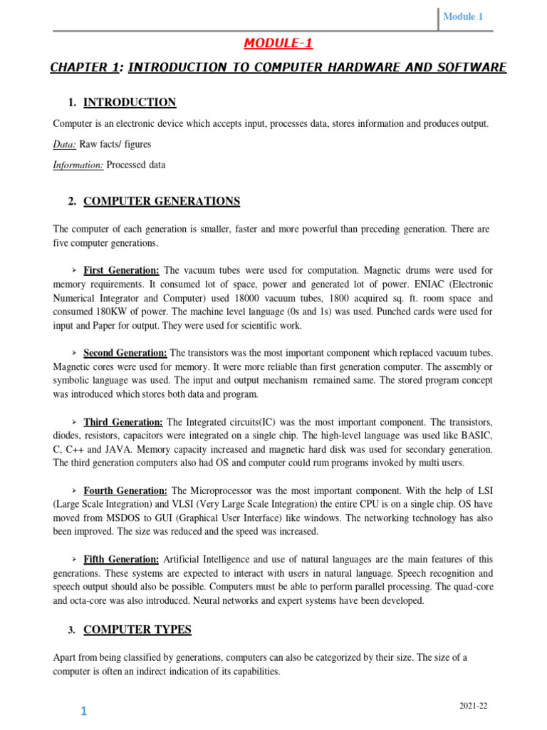 C Full Notes | PDF | Computer Network | Random Access Memory