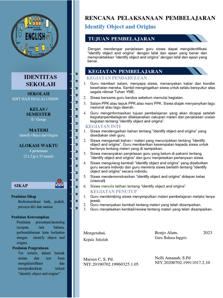 Identify Object and Origins | PDF